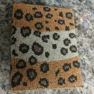 NWT Beaded leopard photo album from NYC boutique